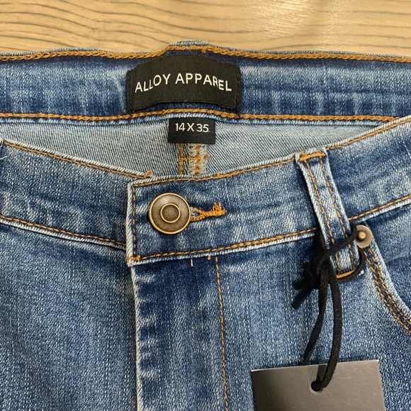 Alloy Apperal Tall And Fierce Skinny Raw Edge Jeans - Picture 9 of 10